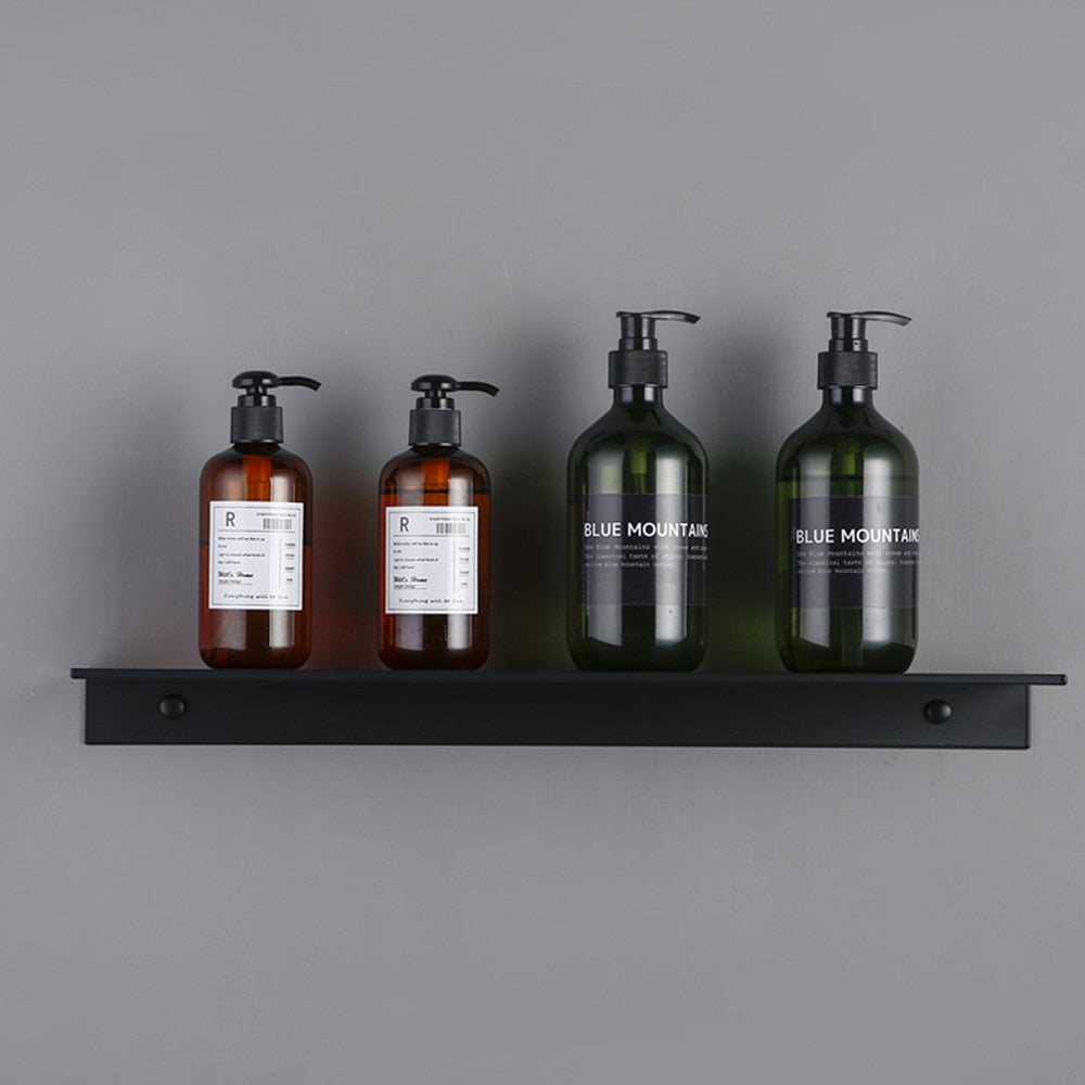 Matt Black Wall Shelf