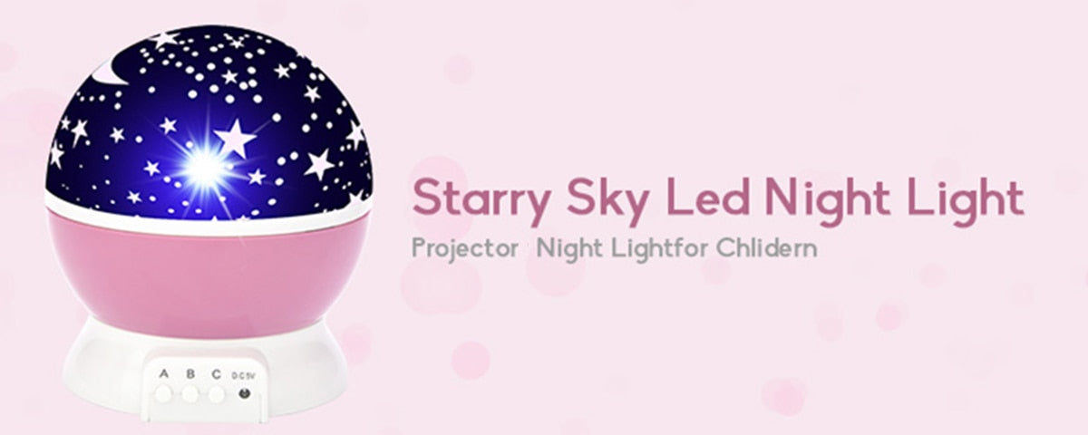 LED Star Galaxy Night Light Room Decoration