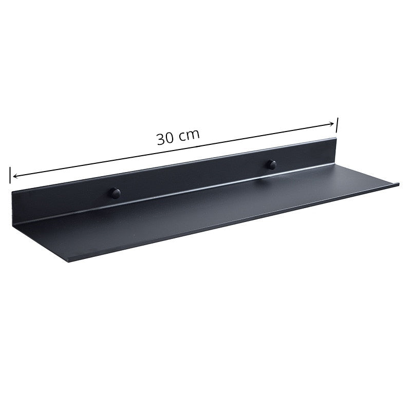 Matt Black Wall Shelf