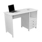 Techni Mobili Contemporary Desk with 3 Storage Drawers, White